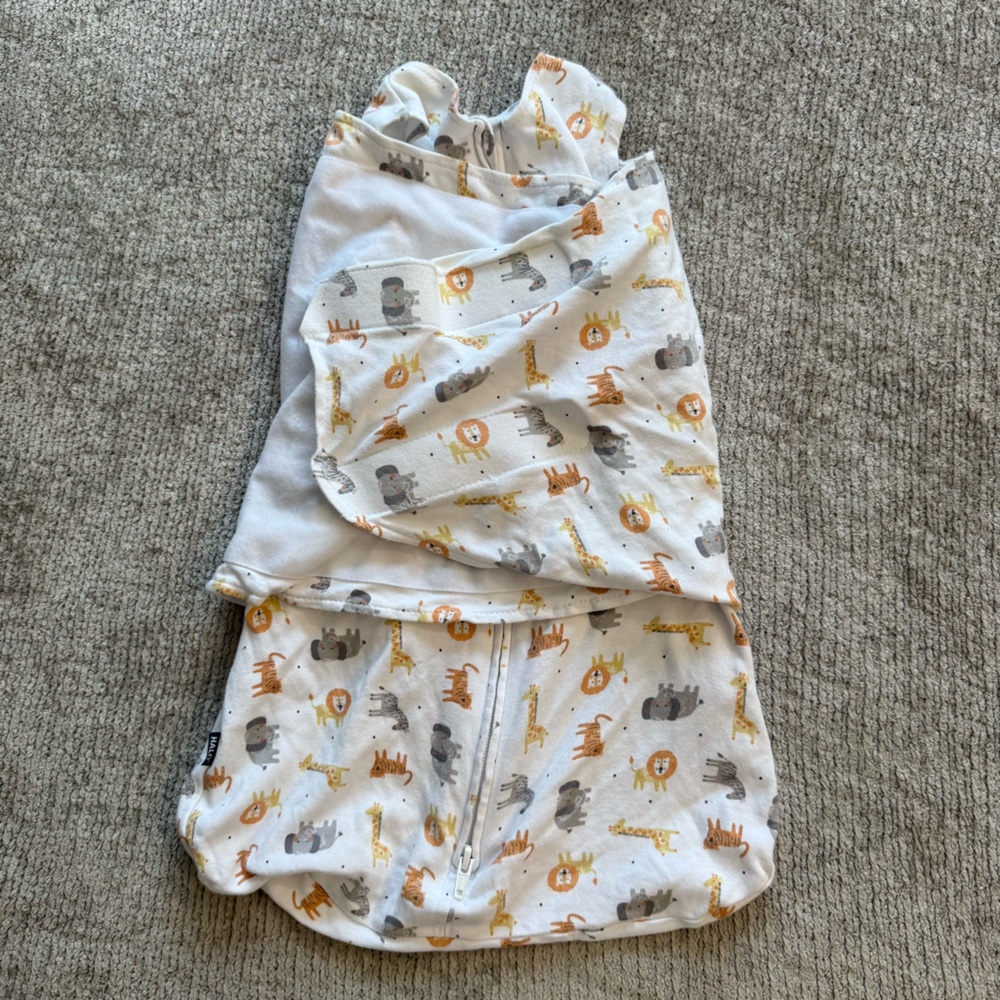 HALO SleepSack‎ Swaddle Zoo Animals Print Size NB 0–3M Jungle Classic